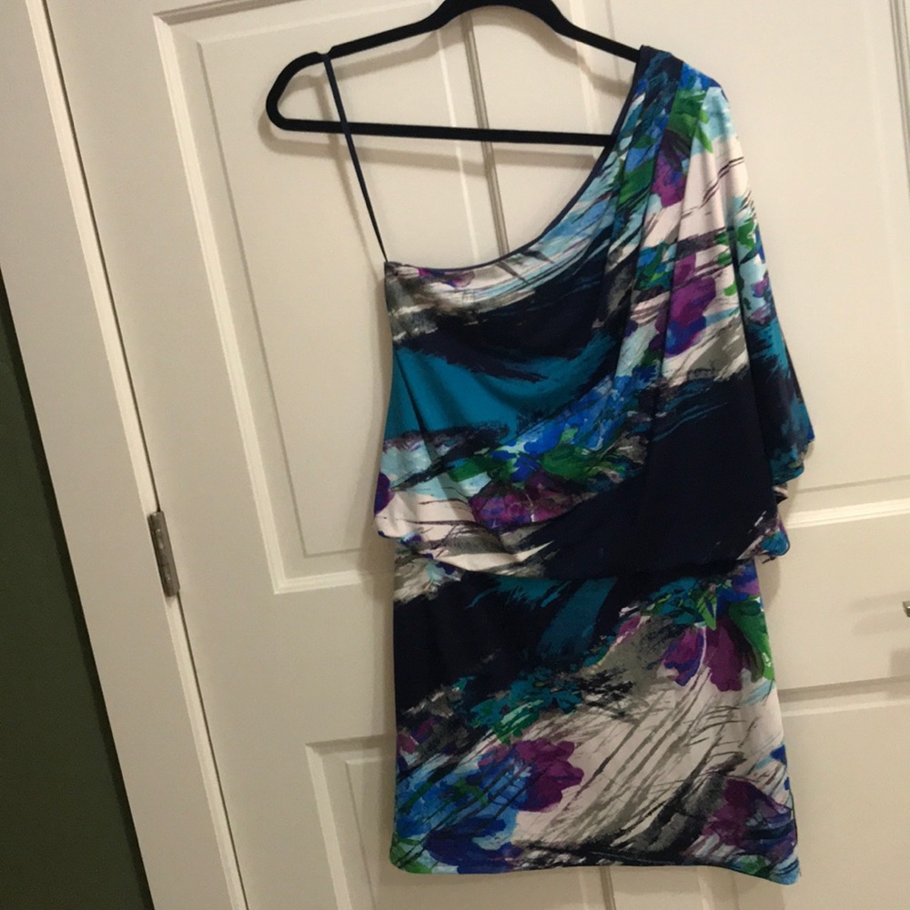 Off the shoulder mini dress